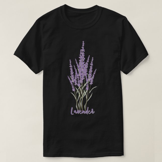 Camiseta Lavanda 1 (Diseño del anverso)