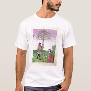 Camiseta Lavanda, Hellebore, y pariente del pepino