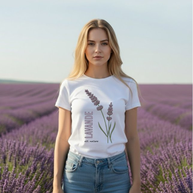 Camiseta Lavande est. Nature (Subido por el creador)