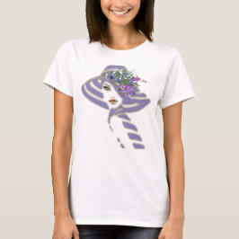 Camiseta Lavander - Flores violetas