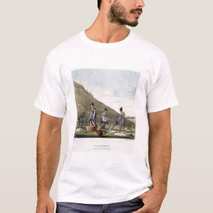 Camiseta Lavanderas, colina de Calton, Edimburgo, de