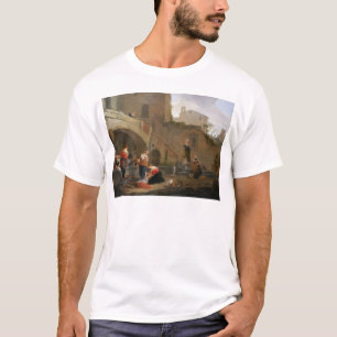 Camiseta Lavanderas por una fuente romana