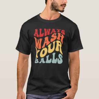 Camiseta Lavar siempre tus bolas Golf Golf Golf Player Go
