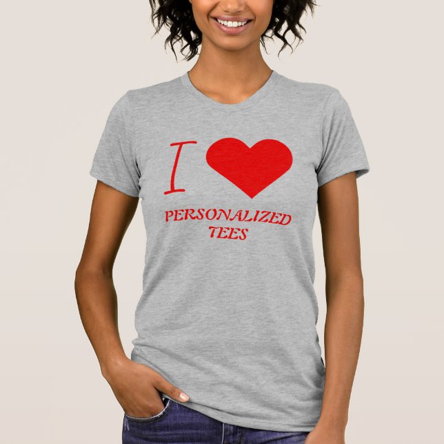 Camiseta Lávate el corazón: Personalizado Tees hecho solo p (Anverso)