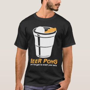 Camiseta Lávate las pelotas Yo Being Pong Table Tennis