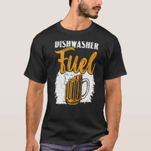 Camiseta Lavavajillas Fuel Deslavado Profesional Beer Drink