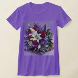 Camiseta Lavender Bouquet
