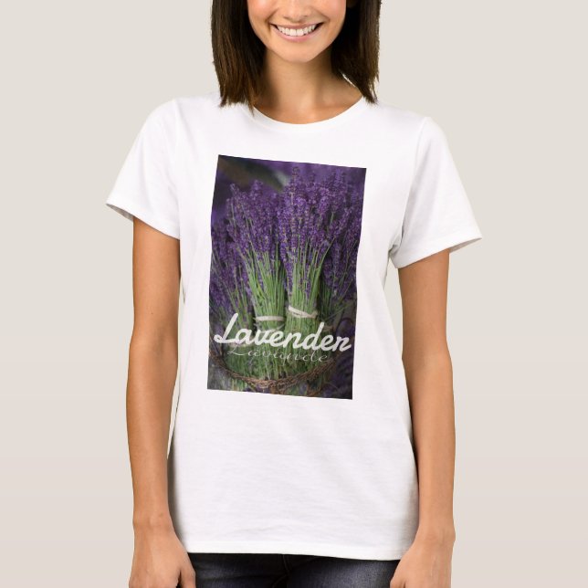 Camiseta Lavender Bunch (Anverso)