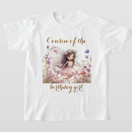 Camiseta Lavender Fairy wildflower primo del chica de cumpl