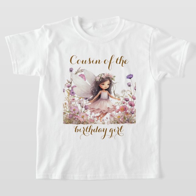 Camiseta Lavender Fairy wildflower primo del chica de cumpl (Distribución)