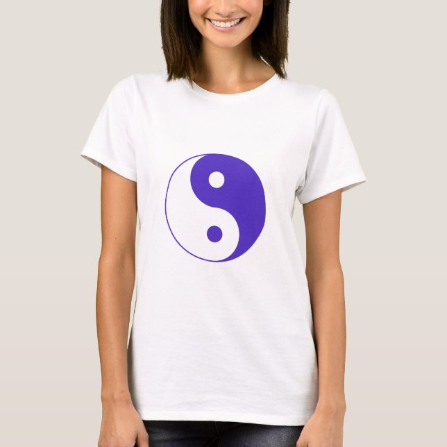 Camiseta Lavender Purple Yin-Yang (Anverso)