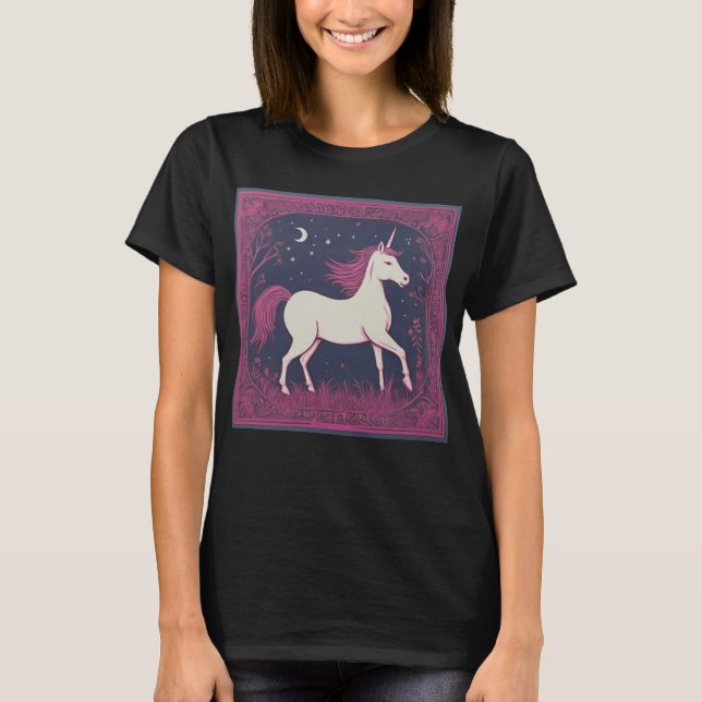 Camiseta Lavender Unicorn (Anverso)