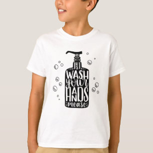 Camiseta Lávese las manos, por favor
