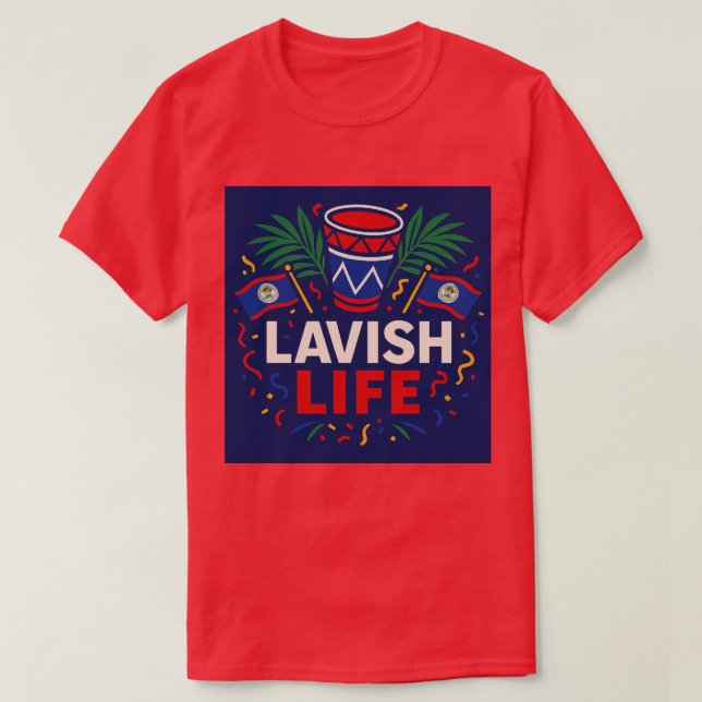 Camiseta Lavish Carnival Edición Limitada (Diseño del anverso)