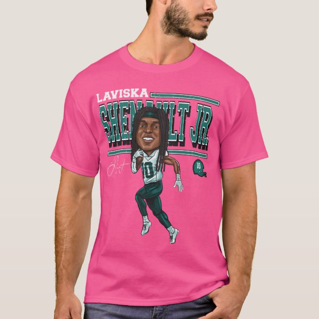 Camiseta Laviska Shenault Jr. Jacksonvilles Personalizado (Anverso)