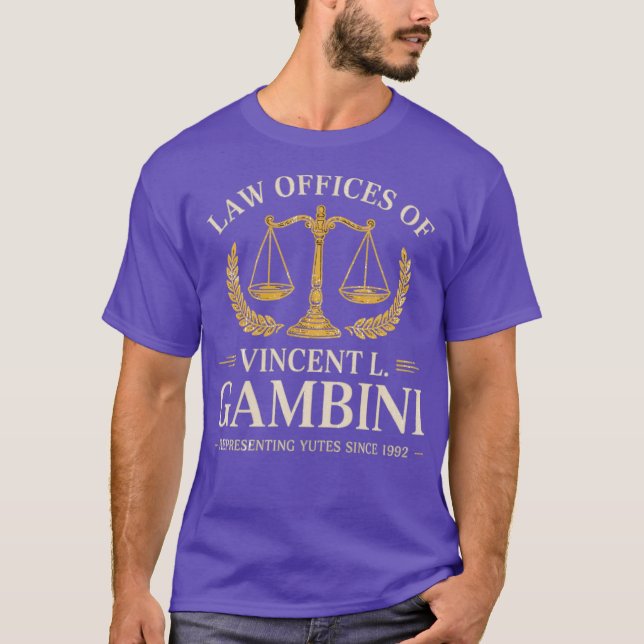 Camiseta Law Offices of Vincent L. Gambini (Anverso)