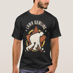 Camiseta Lawn Bowl Vintage Retro Classic Sport