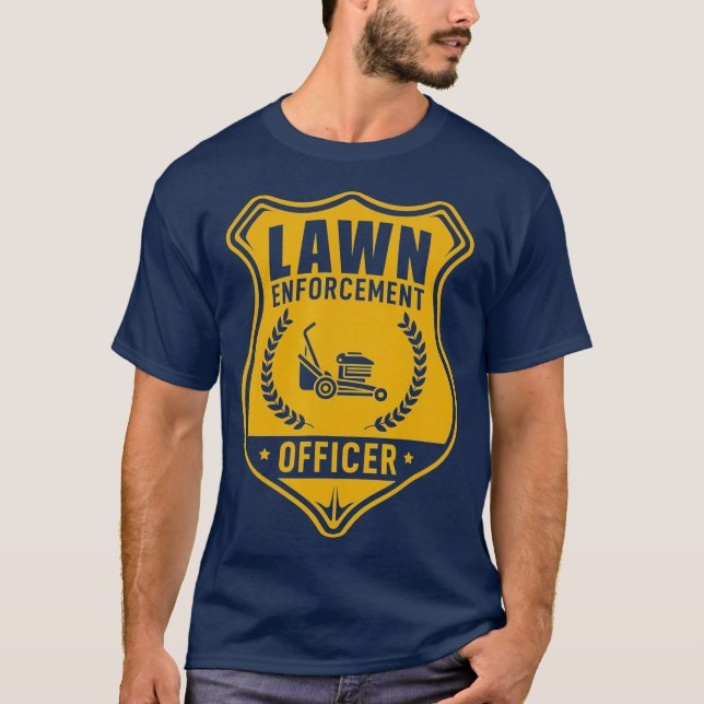 Camiseta Lawn Enforcement Officer Shirt  Gardening Lawn (Anverso)