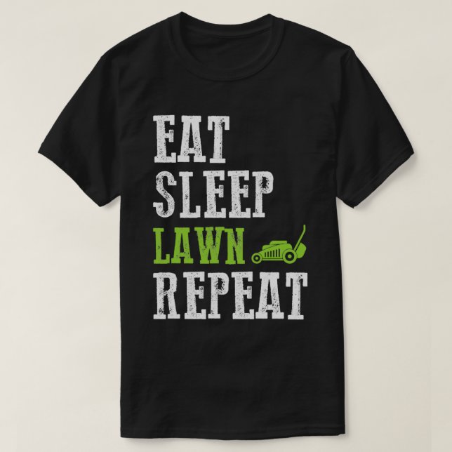 Camiseta Lawn Mower Garden Gardening Mowing Gift 4 (Diseño del anverso)