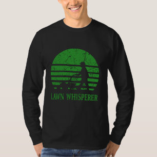 Camiseta Lawn Mower Lawn Whisperer Gardener Gift