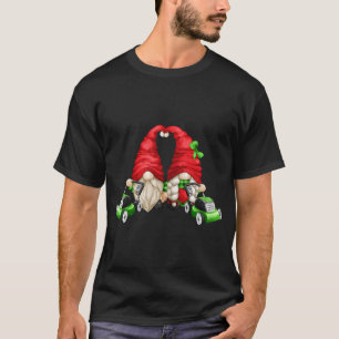 Camiseta Lawn Mowing Family Group Halloween Costueve Garden
