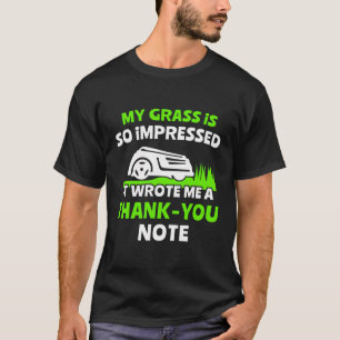 Camiseta Lawn Mowing Robot Robotic Mower