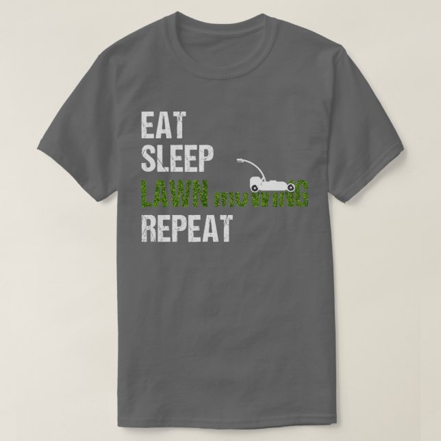 Camiseta Lawn Mowing Shirt Funny Lawn Mower Shirt Gardening (Diseño del anverso)