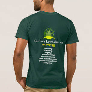 Camiseta Lawn Service Company / Landscaping T-Shirt