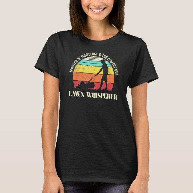 Camiseta Lawn Whisperer Garden Mowing (Anverso)