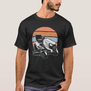 Camiseta Lawnmower Lawn Tractor Gardener Garden Retro Vinta