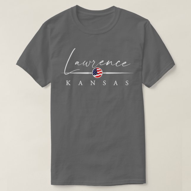 Camiseta Lawrence Kansas (Diseño del anverso)