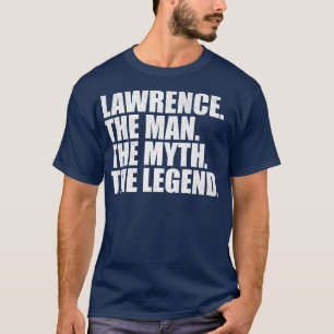 Camiseta Lawrence Lawrence Nombre Lawrence dado nombre