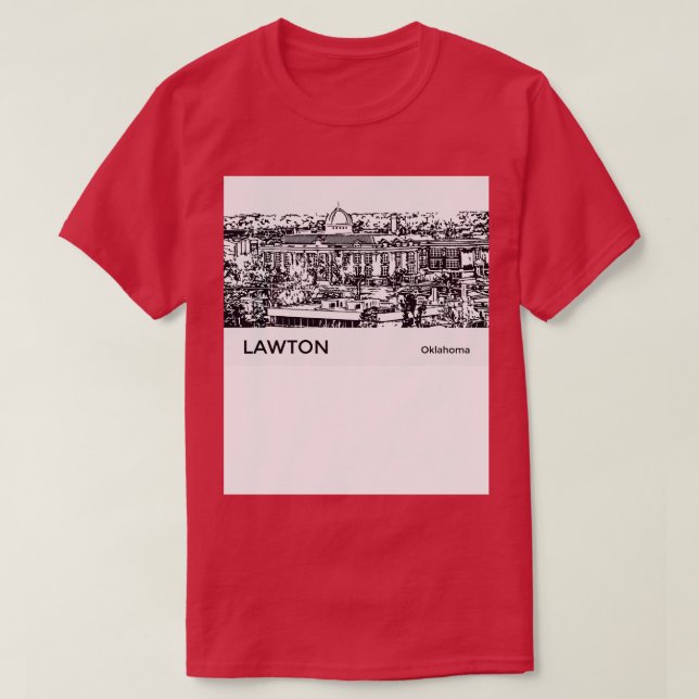 Camiseta Lawton Oklahoma (Diseño del anverso)