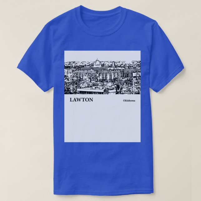 Camiseta Lawton Oklahoma 3 (Diseño del anverso)