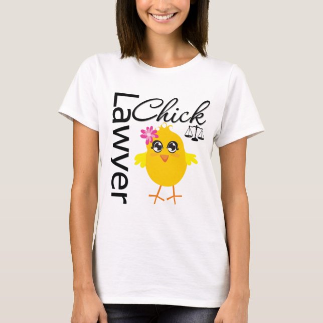 Camiseta Lawyer Chick (Anverso)