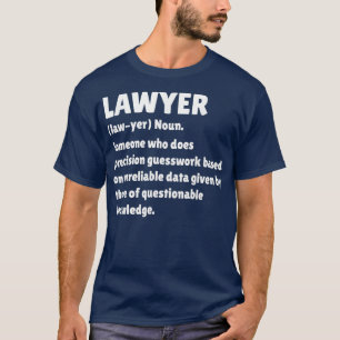 Camiseta Lawyer Definition Funny Law School Student Gift