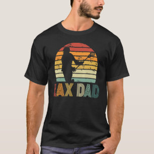Camiseta Lax Dad Sport Amo Papi Lacrosse Jugador Padre