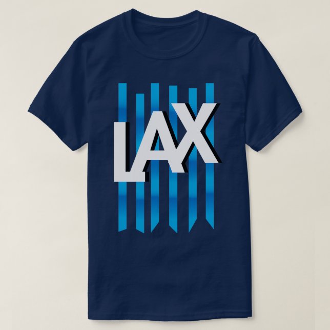 Camiseta LAX de Los Ángeles (Diseño del anverso)
