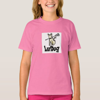 Camiseta Lax Dog Baby Doll