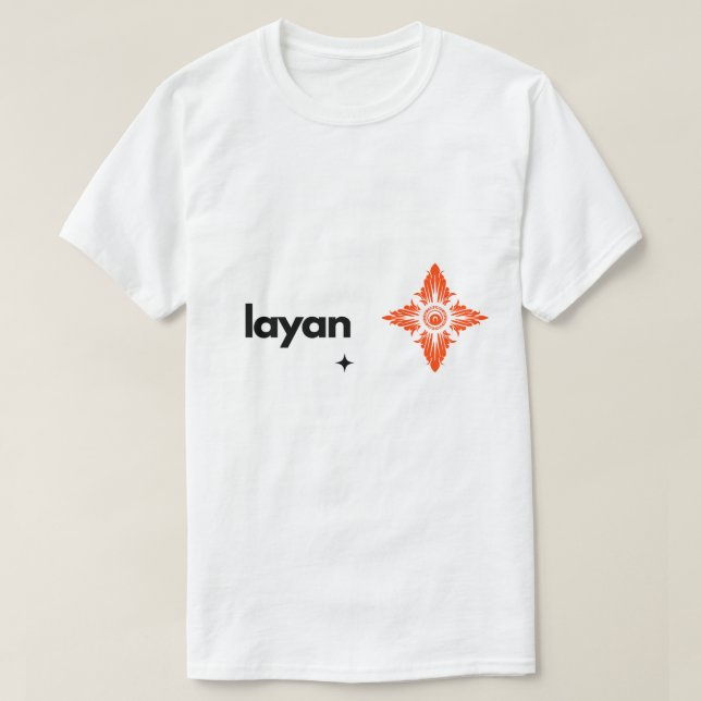 Camiseta Layan Tdising  (Diseño del anverso)