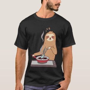 Camiseta Lázaro perezoso lomo liso limoso limoso limo