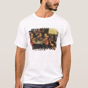 Camiseta Lazarus en la tabla del hombre rico, 1618 (aceite