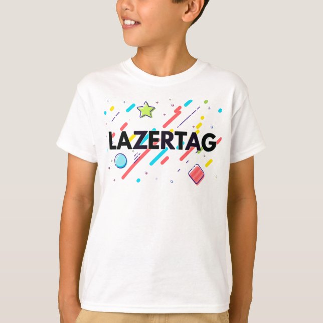 Camiseta Lazertag (Anverso)