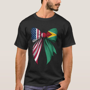 Camiseta Lazo Coqueta Raíces de Guyana Orgullo Guyanés Here