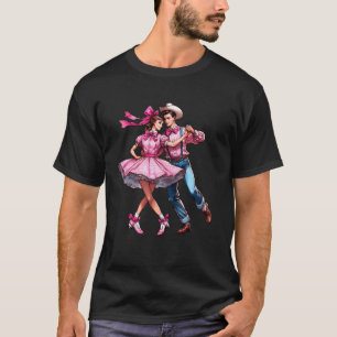 Camiseta Lazo Coqueto Baile Square Danza Bailarín Pareja G