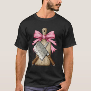 Camiseta Lazo Coqueto Cuchilla Carnicera Cinta Mamá Día de