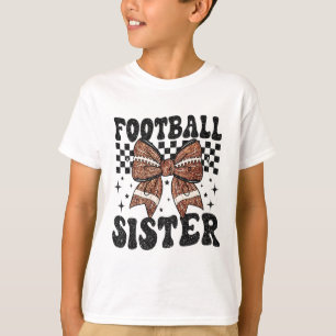 Camiseta Lazo Coqueto Día de Juego de Fútbol Americano de H