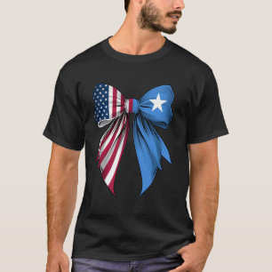 Camiseta Lazo Coqueto Raíces de Somalia Patrimonio Orgullo