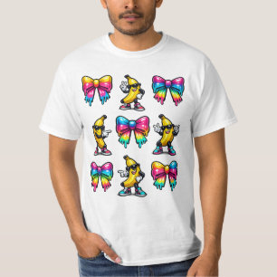 Camiseta Lazo Coquette de Banana Drip Kids Hombres Mujeres 