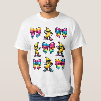 Camiseta Lazo Coquette de Banana Drip Kids Hombres Mujeres 